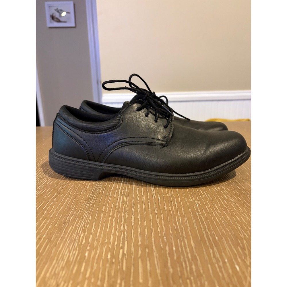 TredSafe Mens Pepper Slip Resistant Oxford Shoes Black Work Size 11 MNTS0541002